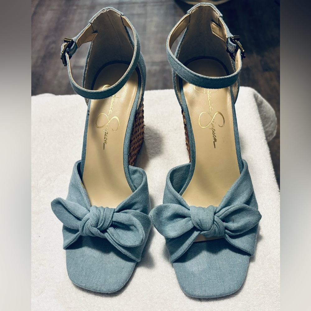 Brand New Wedges By JESSICA SIMPSON - Size 6.5M - Heel Height 3.5” - box 1A